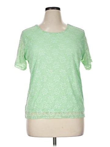 Denim & Co Short Sleeve Top (view 1)