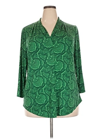 Charter Club 3/4 Sleeve Blouse (view 1)