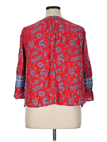 New Directions 3/4 Sleeve Blouse (view 2)
