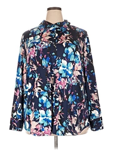 RACHEL Rachel Roy Long Sleeve Blouse (view 1)