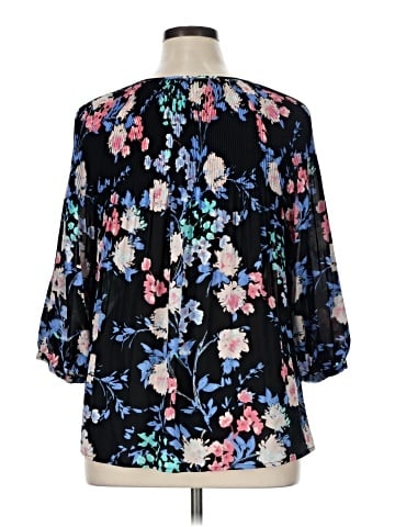 Elle 3/4 Sleeve Blouse (view 2)