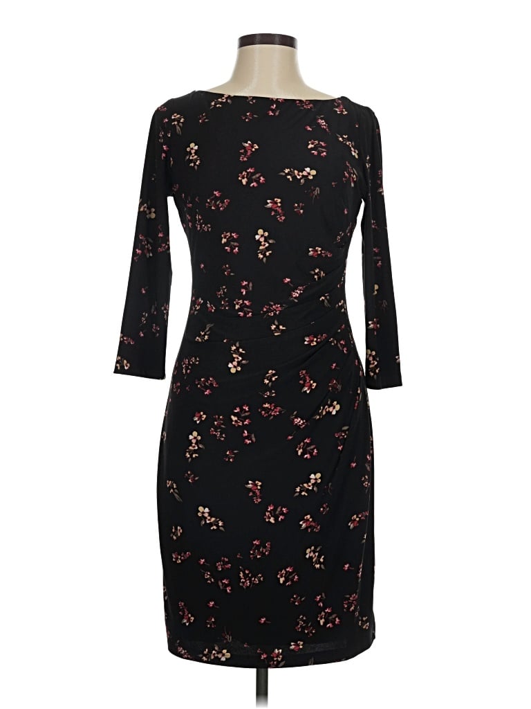 Pre-owned Chaps Cocktail Dress In Black
