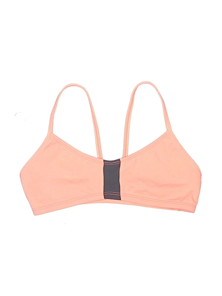 Pre-owned Jolyn Swimsuit Top Orange Swimwear