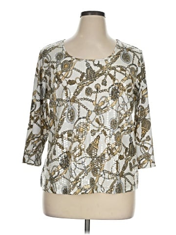 Simonton Says 3/4 Sleeve Blouse (view 1)
