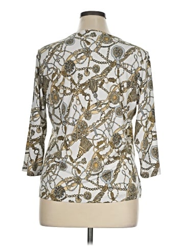 Simonton Says 3/4 Sleeve Blouse (view 2)