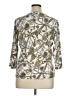 Simonton Says Silver 3/4 Sleeve Blouse Size 1X - photo 2