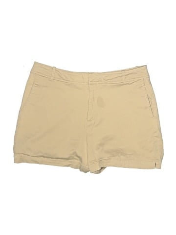 New York & Company Khaki Shorts (view 1)