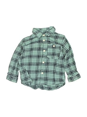 Zara Long Sleeve Button-Down Shirt (view 1)
