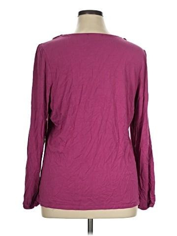 Motto Long Sleeve Blouse (view 2)