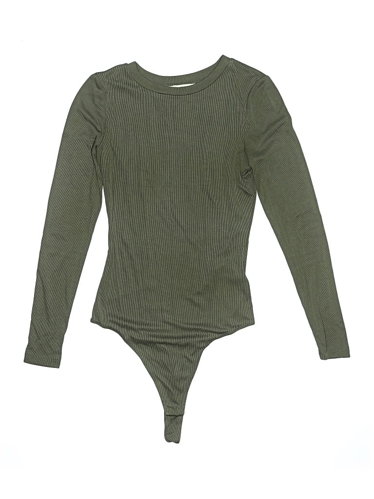 Pre-owned Elodie Bodysuit In Green