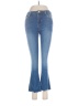 Free People Chevron-herringbone Blue Jeans Size 28 waist - photo 1