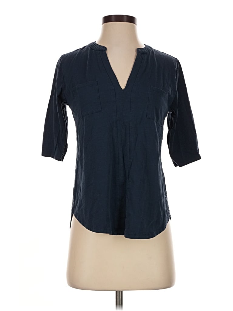 Pre-owned Dee Elly 3/4 Sleeve T-shirt In Blue