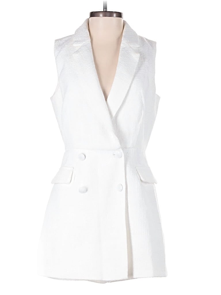 Pre-owned Pomander Place Romper In White