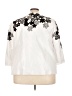 Peter Nygard 100% Polyester Ivory Jacket Size 22 - photo 2