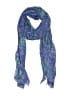 Unbranded Paisley Blue Scarf One size - photo 1