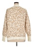Ann Taylor LOFT Animal Print Tan Pullover Sweater Size XL - photo 2