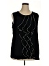 Design History Black Sleeveless Blouse Size 3X - photo 1