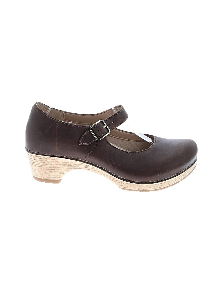Pre-owned Dansko Mule/clog In Brown