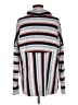 Saturday Sunday Stripes Silver Turtleneck Sweater Size M - photo 2