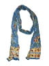 Unbranded Paisley Blue Scarf One size - photo 1