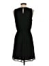 Elle 100% Polyester Solid Black Casual Dress Size 4 - photo 2