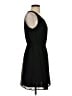 Elle 100% Polyester Solid Black Casual Dress Size 4 - photo 4