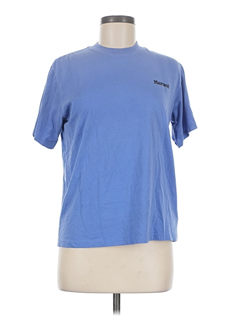 Pre-owned Marmot Short Sleeve T-shirt In Blue