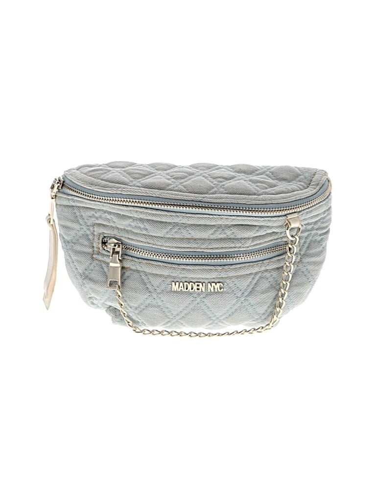 Pre-owned Madden Nyc Belt Bag In Blue