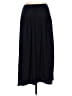 J.Jill 100% Polyester Solid Black Casual Skirt Size S - photo 2