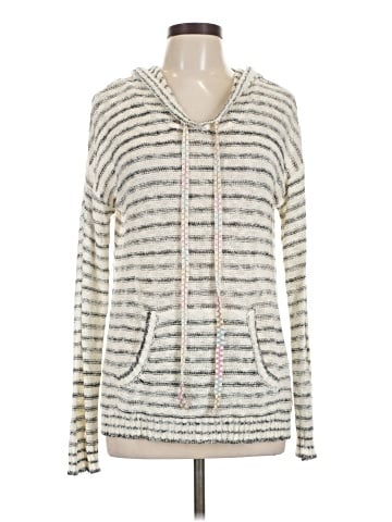 Hem & Thread Pullover Sweater (view 1)