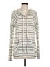 Hem & Thread Silver Pullover Sweater Size L - photo 1