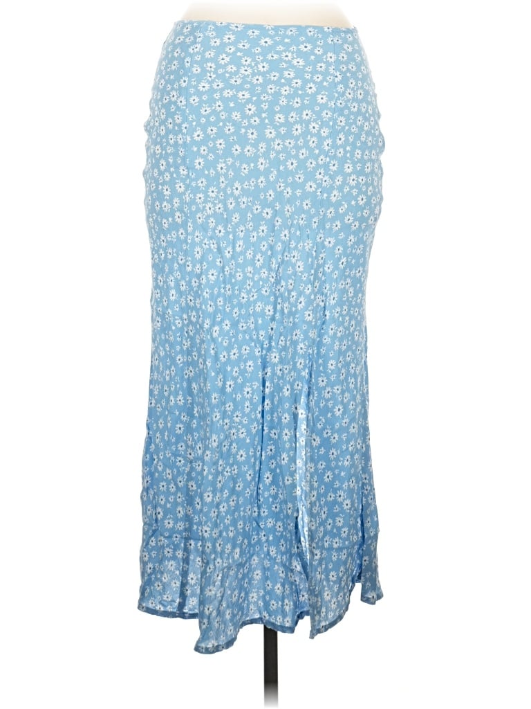 Pre-owned The Workshop Casual Skirt In Blue