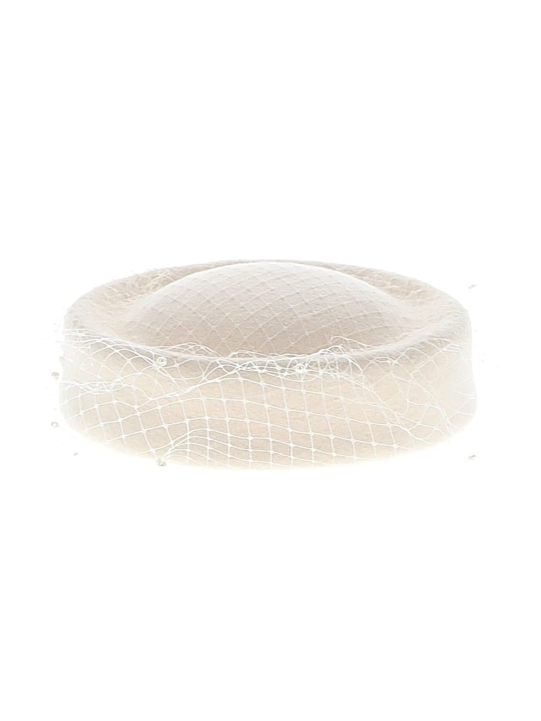 Pre-owned Assorted Brands Hat In Ivory