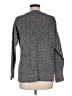 Ann Taylor LOFT 100% Cotton Tweed Gray Pullover Sweater Size M - photo 2