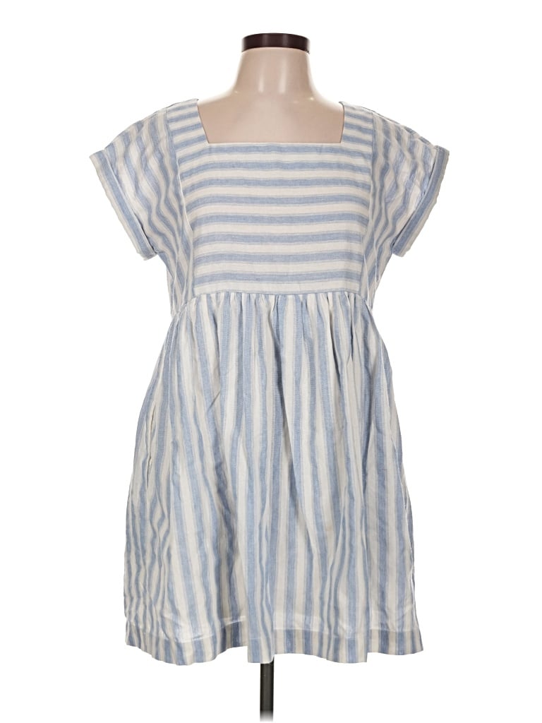 Pre-owned Very J Casual Dress In Blue
