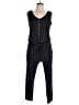 Ruby and Jenna Metallic Black Jumpsuit Size L - photo 1