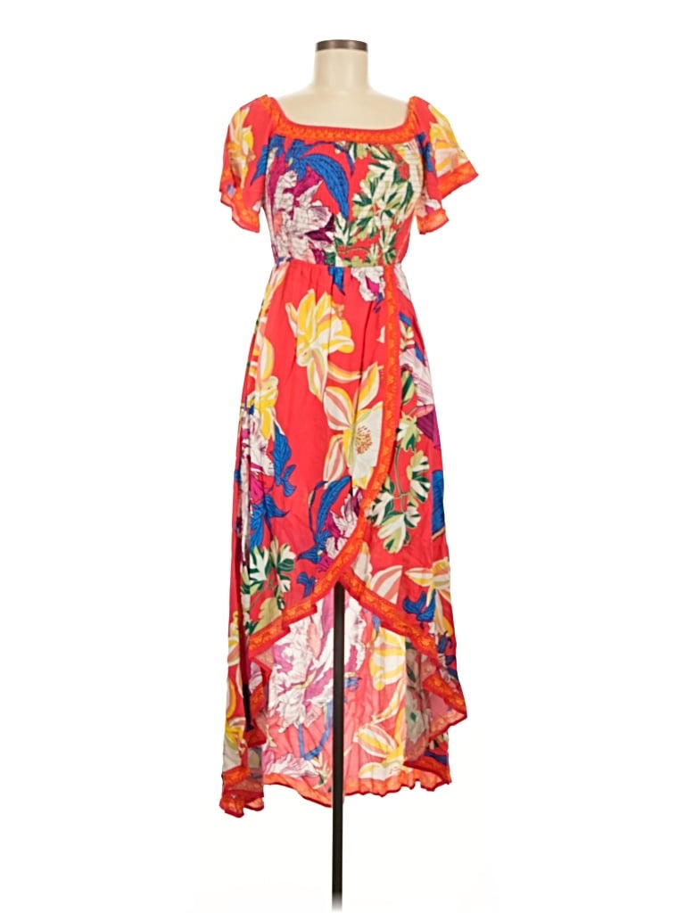 Pre-owned Jealous Tomato Casual Dress In Red