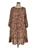 Cato 100% Polyester Paisley Brown Casual Dress Size 22 - photo 1