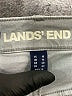 Lands' End Metallic Gray Jeans Size 10 - photo 7