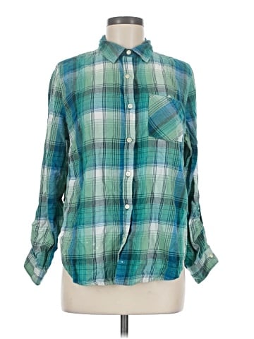Laura Scott Long Sleeve Button-Down Shirt (view 1)