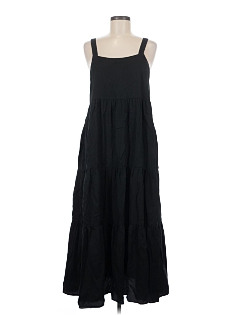 Pre-owned The Drop Casual Dress In Black