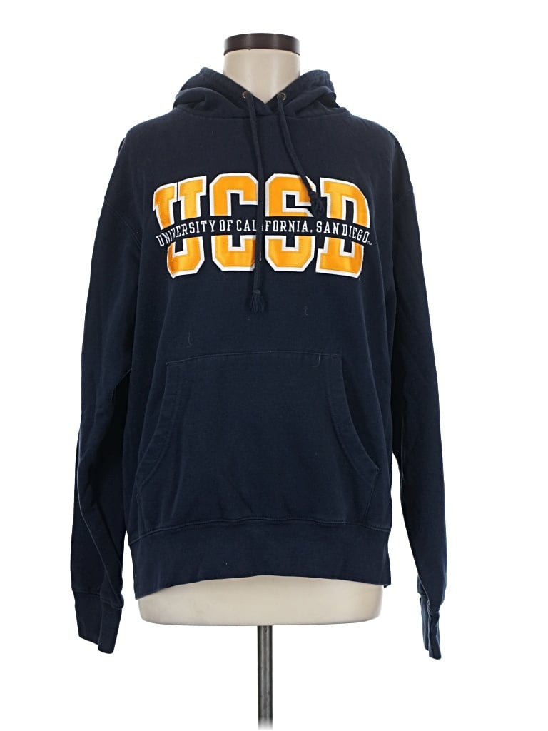 Pre-owned Blue 84 Pullover Hoodie In Blue