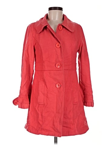 Criss Cross Wool Coat (view 1)