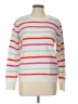 St. John's Bay 100% Acrylic Stripes White Pullover Sweater Size L - photo 1