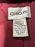 Chico's 100% Polyester Burgundy Vest Size Med (1) - photo 6