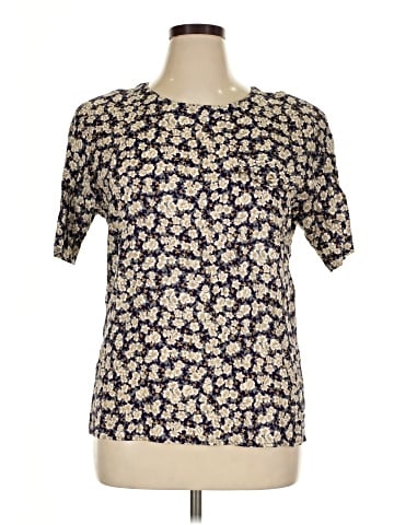Norton McNaughton Short Sleeve Blouse (view 1)
