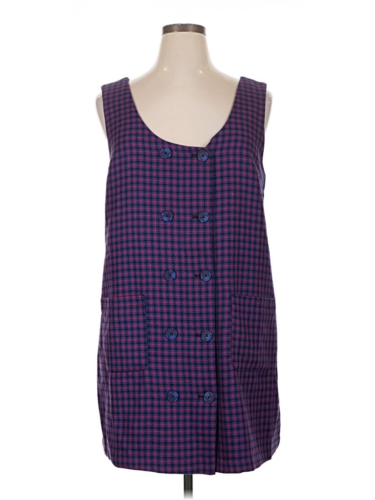 Pre-owned Modcloth Casual Dress In Purple