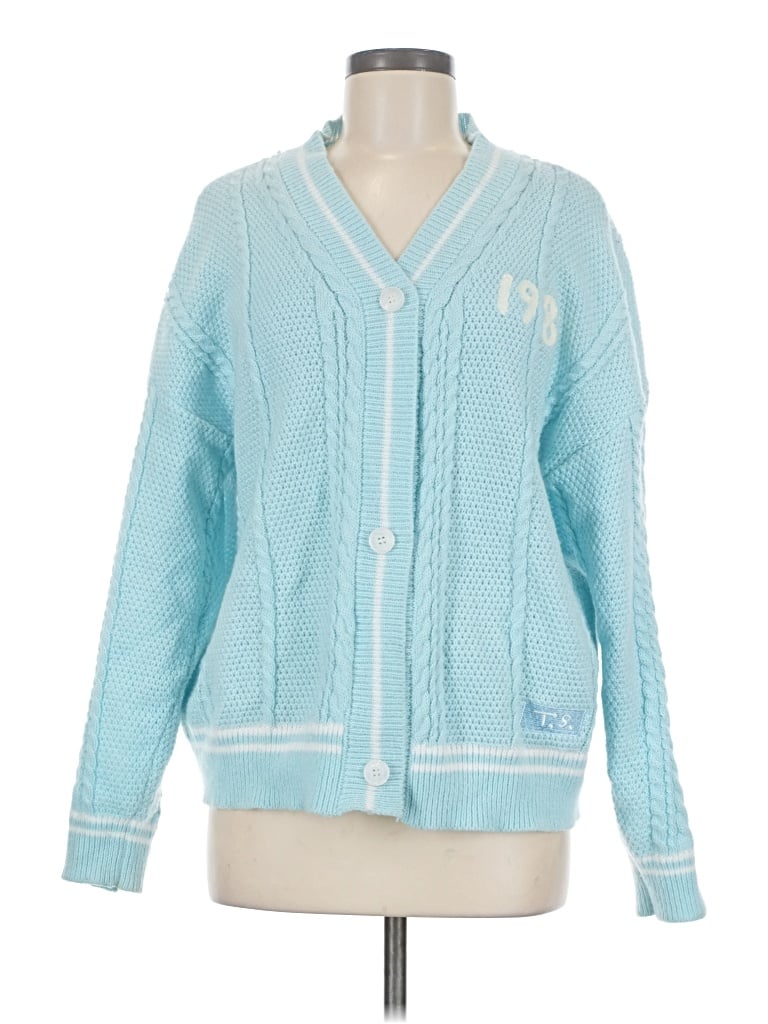 Pre-owned Taylor Swift Cardigan Sweater In Blue