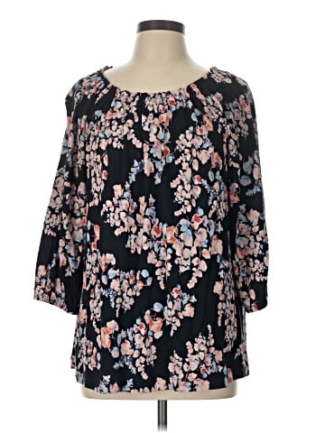 J.Jill 3/4 Sleeve Blouse (view 1)