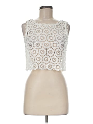 White House Black Market Sleeveless Blouse (view 1)